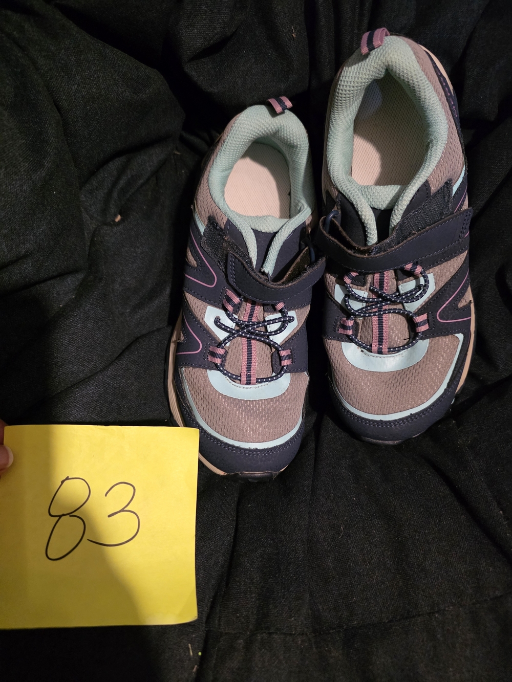 Merrell Kids Size 6.5 Trail Quest Blue And Gray